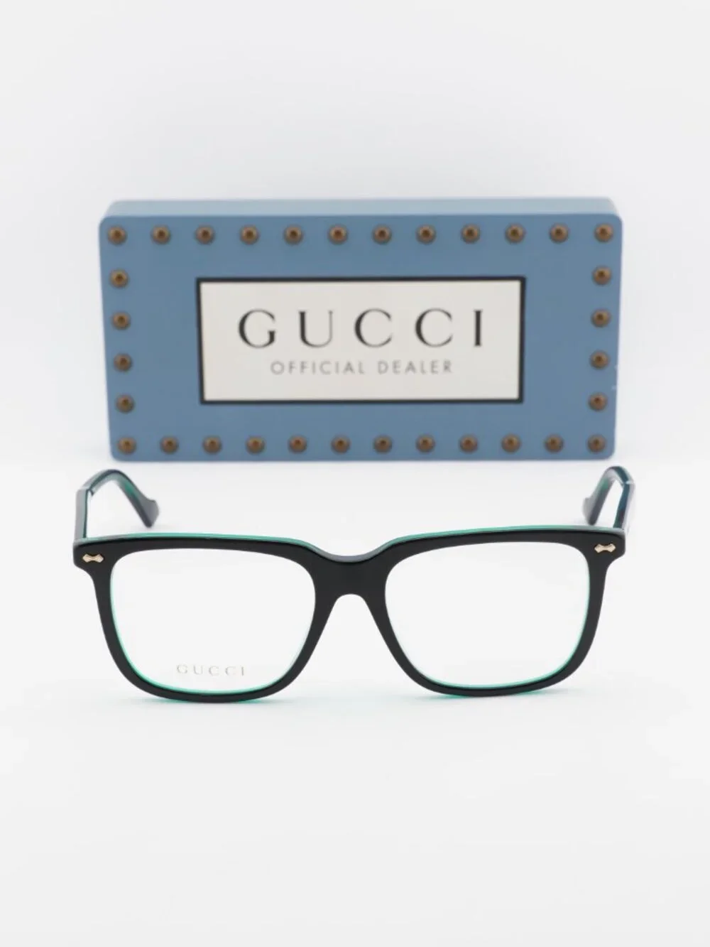 Gucci GG0737O 013 Square Eyeglasses - Black 56mm